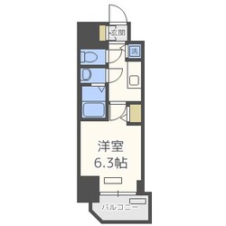 プレサンス扇町駅前の物件間取画像